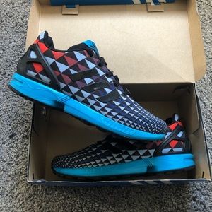 Adidas ZX Flux Torsion Geometric Sneakers